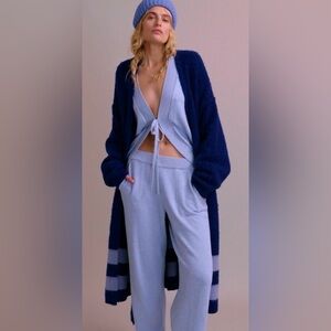 Free People By the Yard Cardigan in Midnight Combo!